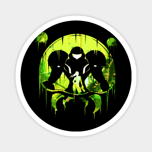 Galactic Bounty Hunter silhouette Magnet